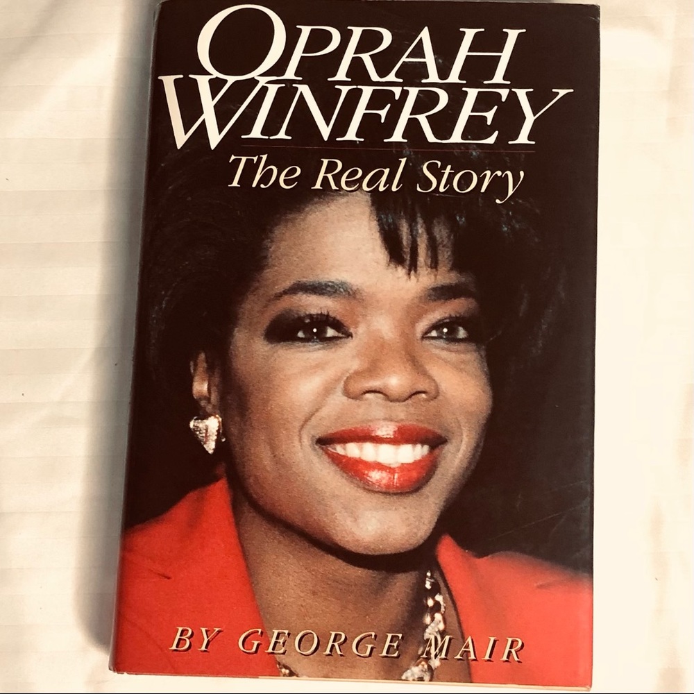 “Oprah Winfrey The Real Story” hardback book written by George Mail